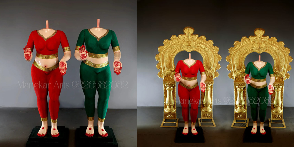 Shri gauri mahalaxmi fiber body 4 ft-5